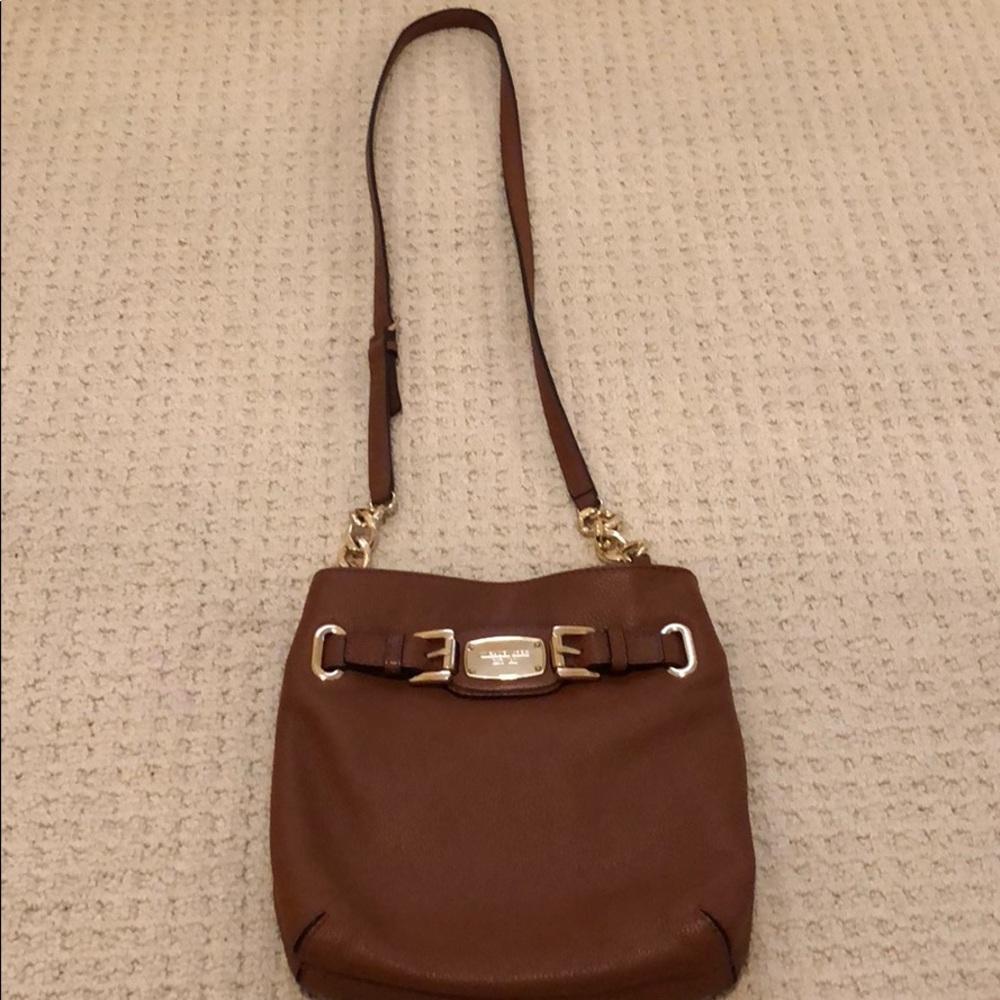 Authentic “Luggage” Micheal Kors Crossbody
